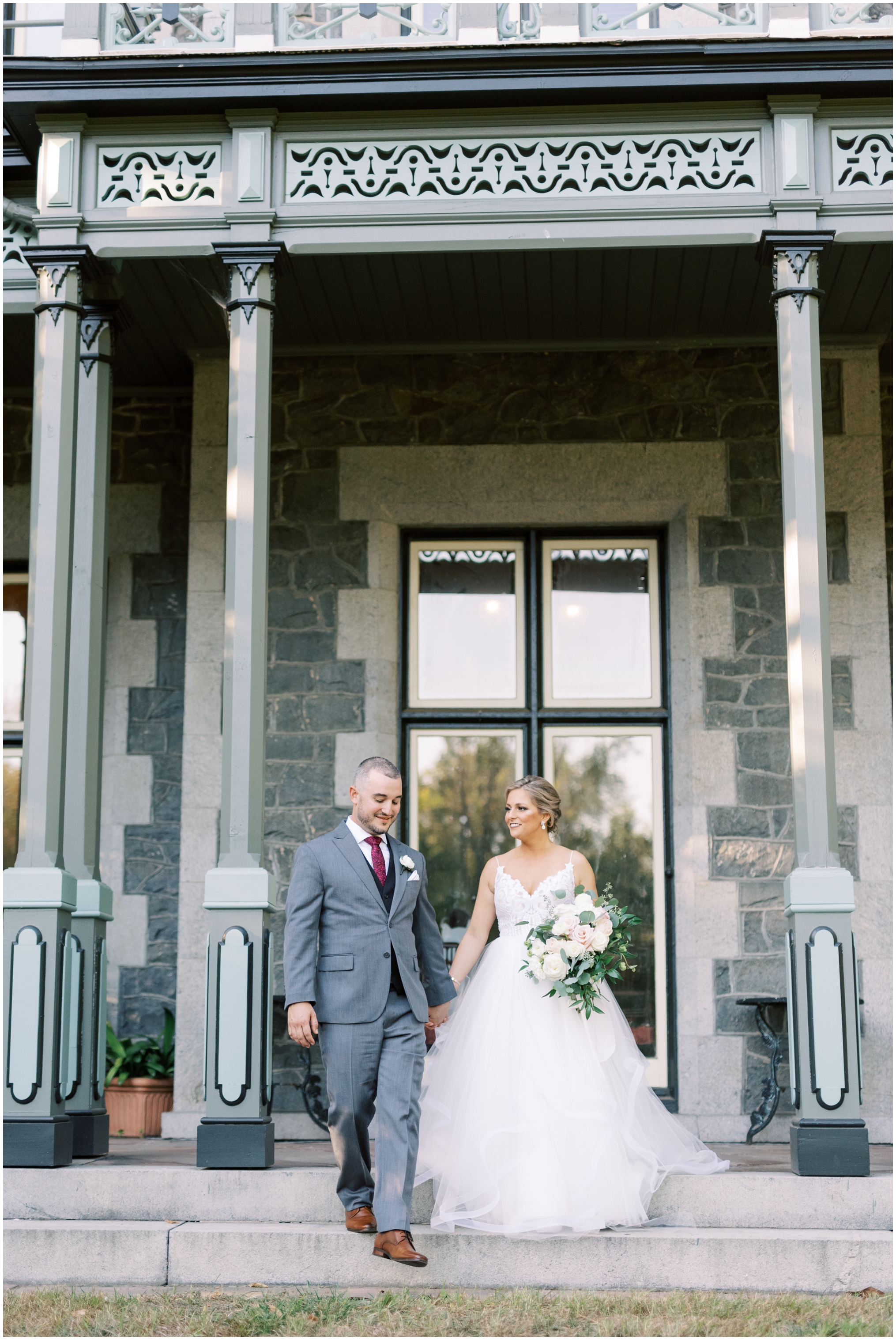 Wedding at The Carriage House at Rockwood Park
