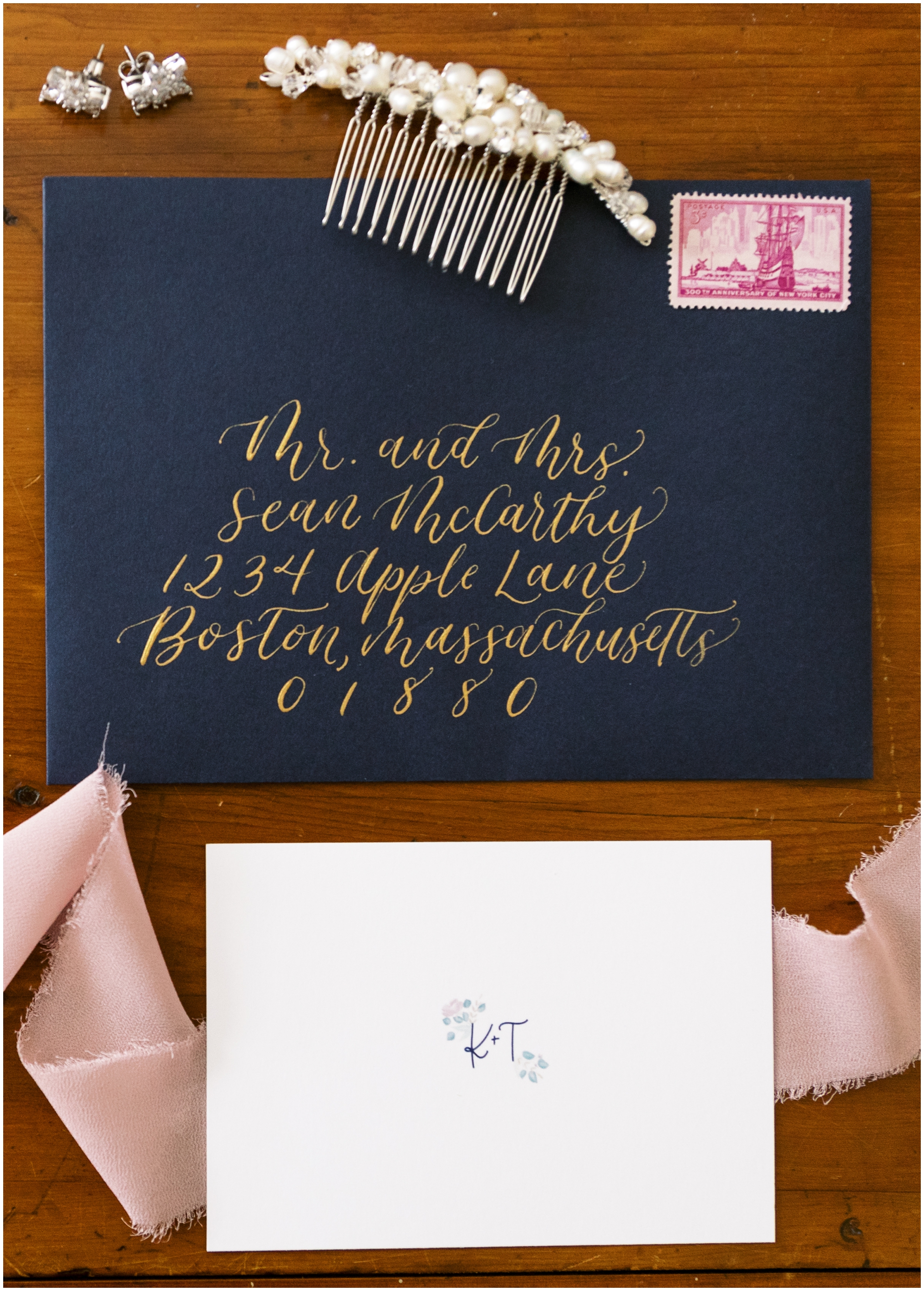 Wedding Envelope Calligraphy