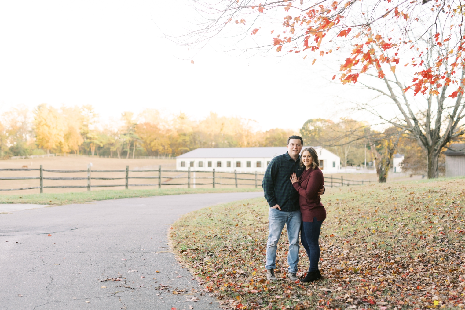 Fall Engagement Session in Chester County, PA