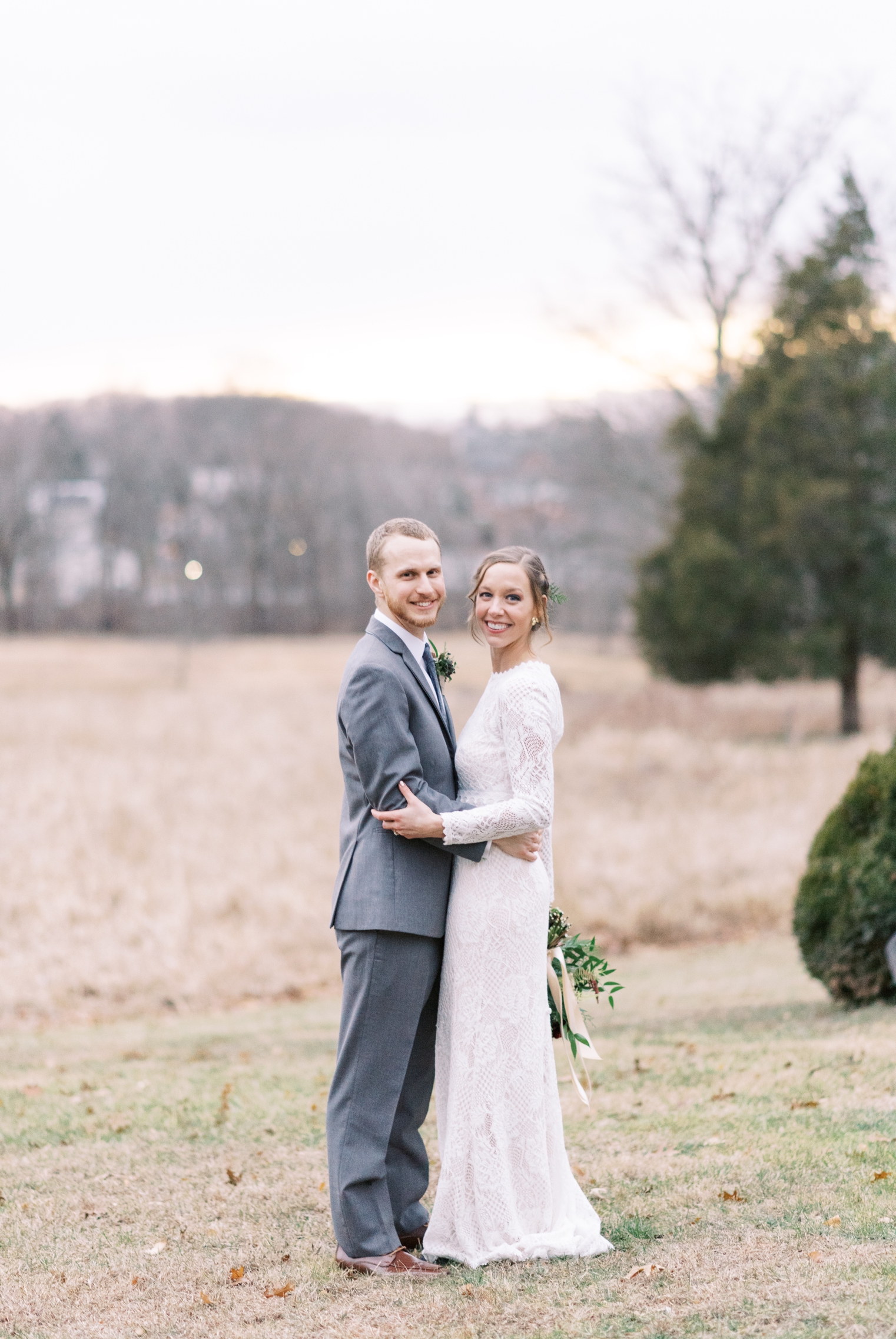 Wedding Portraits at Pennypacker Mills in Montgomery County, PA