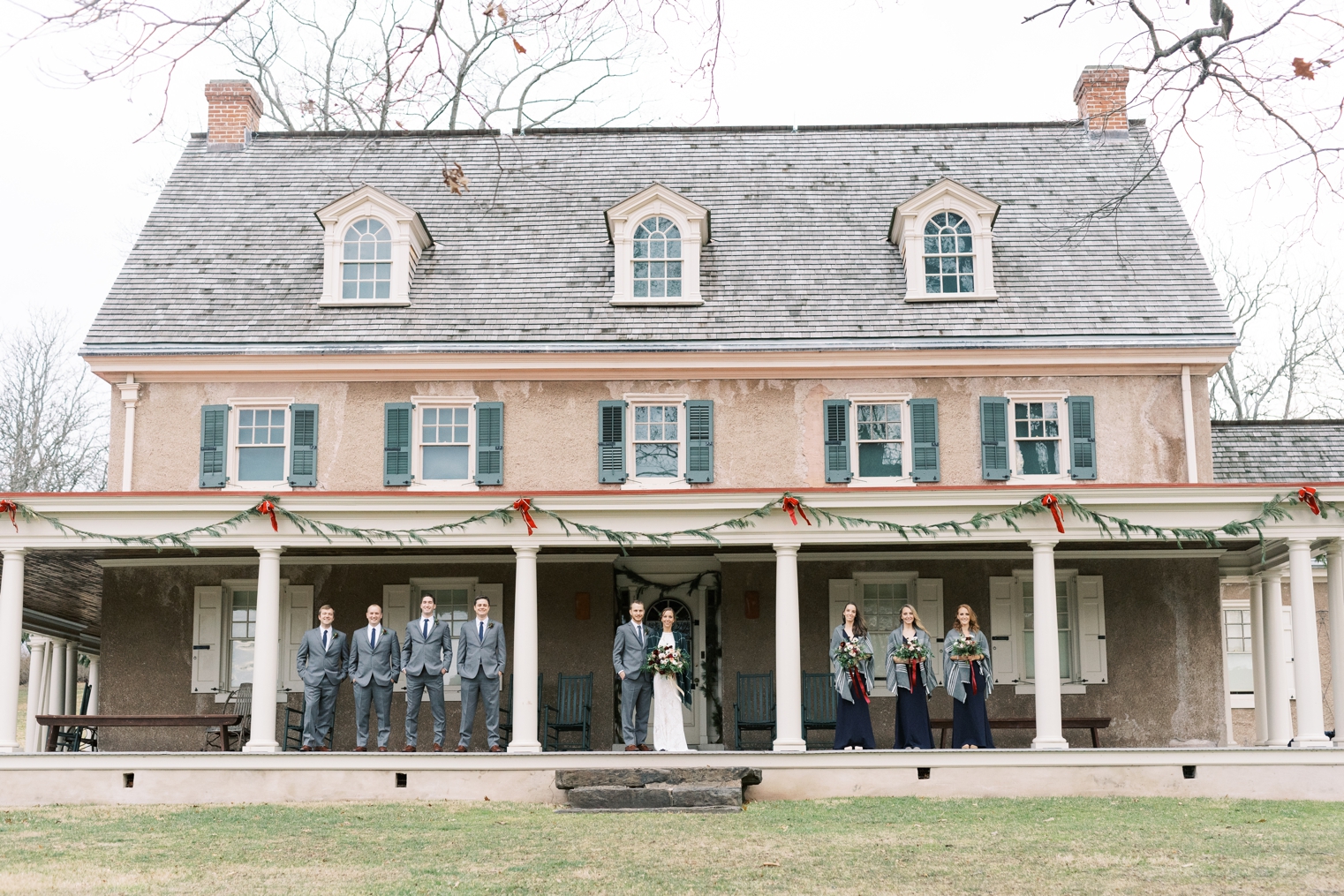 Wedding Photos at Pennypacker Mills in Montgomery County, PA