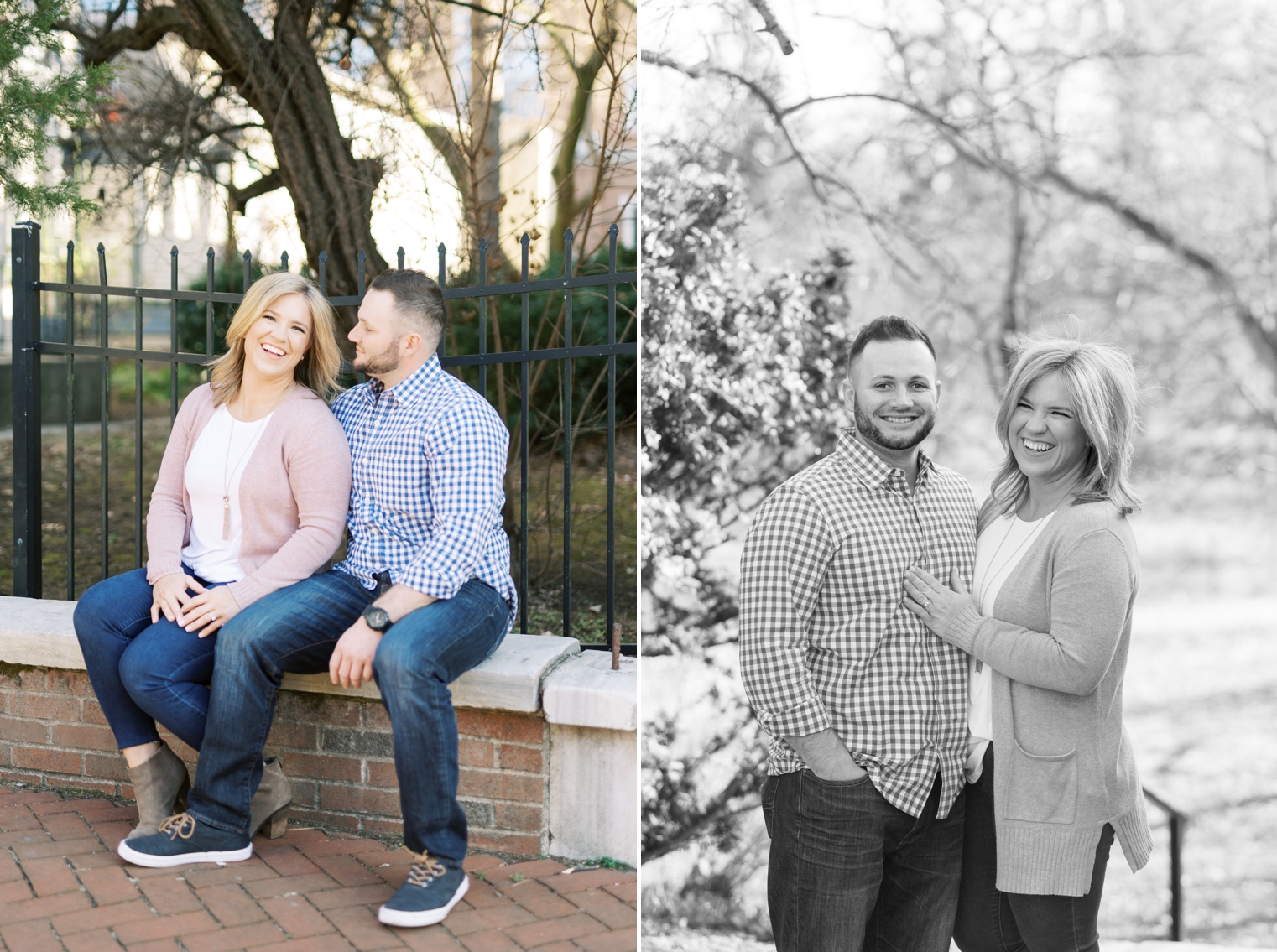 Engagement Session in Downtown West Chester